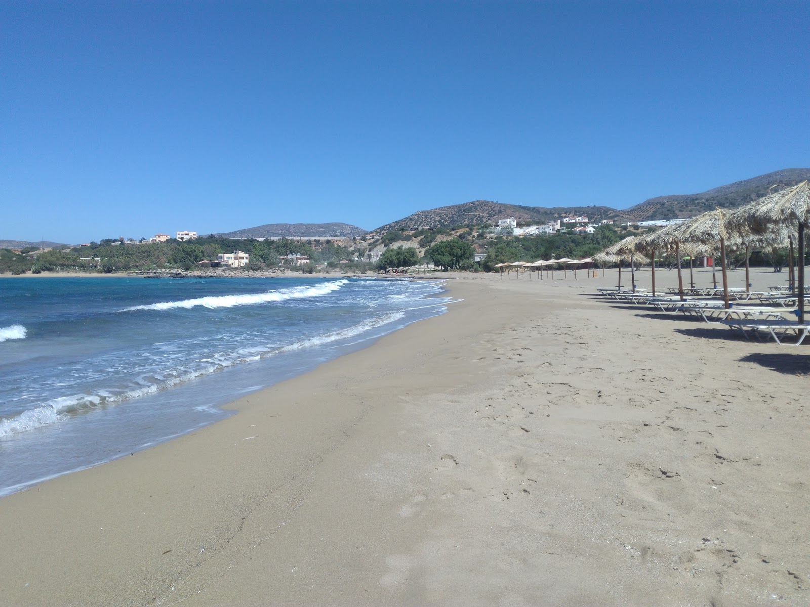 Photo of Grammeno Beach located in natural area