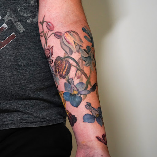 Explore glitter tattoo ideas, creative tattoo ideas in Philadelphia, available at Central Tattoo Studio