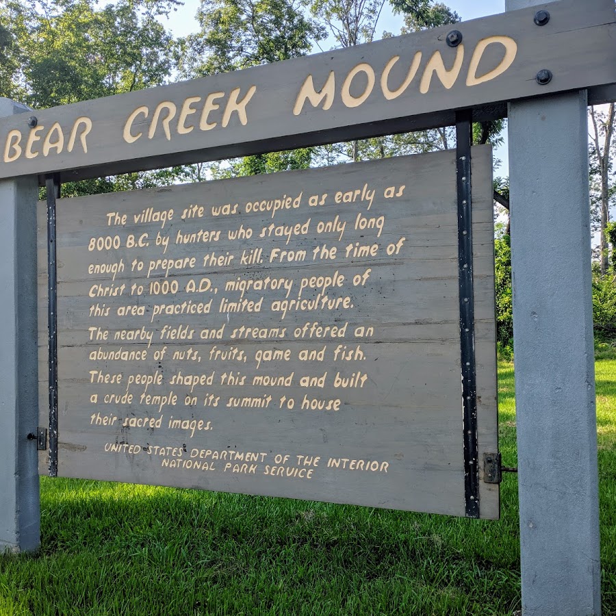 Bear Creek Mound Information Exhibit