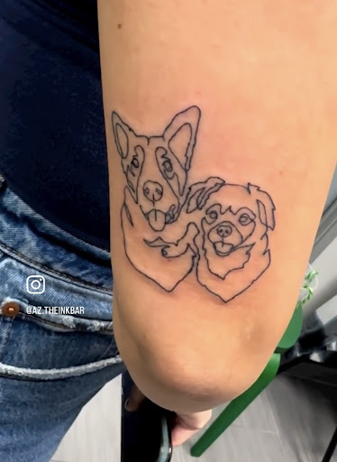 Explore wildflower tattoo ideas, creative tattoo ideas in Peoria, available at The Ink Bar