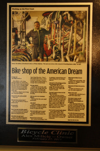 Bicycle Repair Shop «Bicycle Clinic Llc», reviews and photos, 8650 Old Kings Rd S, Jacksonville, FL 32217, USA