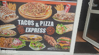 Menu du Tacos et pizza express à Orléans