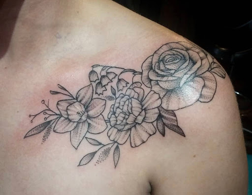 Explore 555 tattoo ideas, creative tattoo ideas in Lander, available at Blackblood Tattoo and Piercing