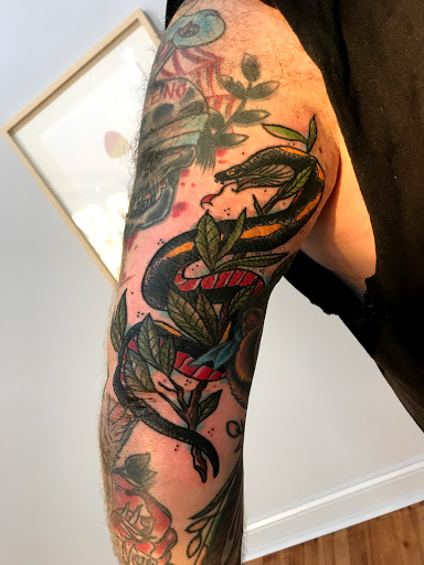 Explore tattoo ideas mujer, creative tattoo ideas in Kansas City, available at Golden Stag Tattoo and Gallery