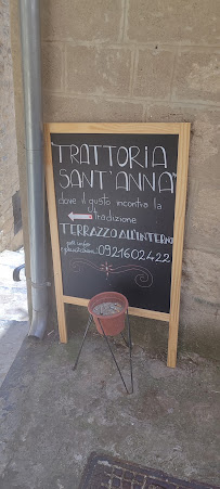 Menu / carte de Trattoria Sant'Anna à Gangi