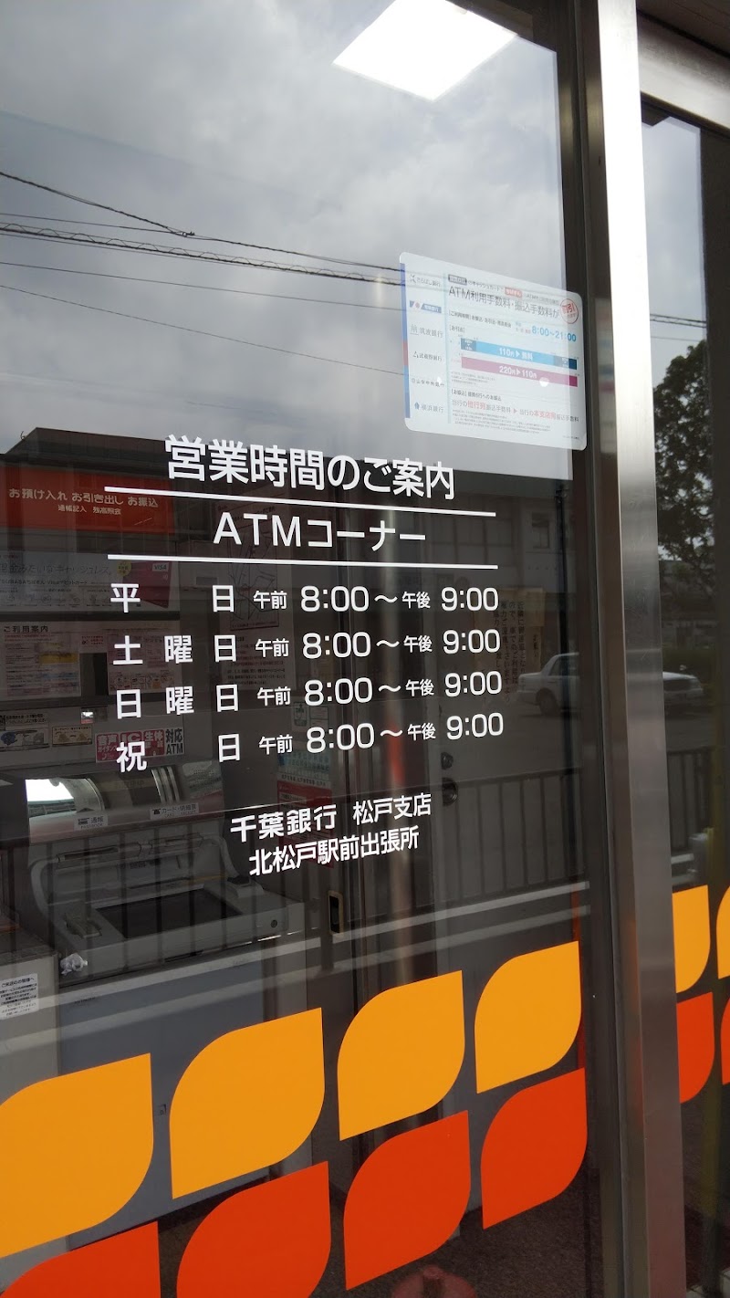 千葉銀行ATM 北松戸駅前