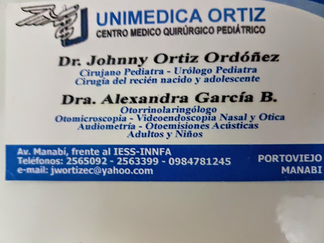 Opiniones de Unimedica Ortiz en Portoviejo - Médico