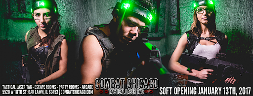 Combat Chicago - Tactical Laser Tag + Escape Rooms