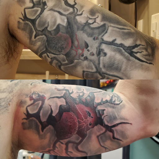 Explore dark tattoo ideas small, creative tattoo ideas in Somerset, available at Benny binnu tattoo