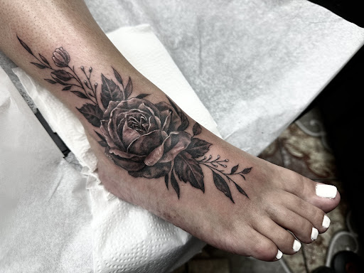 Explore mimikyu tattoo ideas, creative tattoo ideas in Sunnyvale, available at Da Wei Tattoo Inc