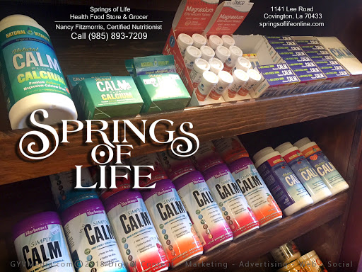 Health Food Store «Springs of Life Cafe and Store», reviews and photos, 1141 N Lee Rd, Covington, LA 70433, USA