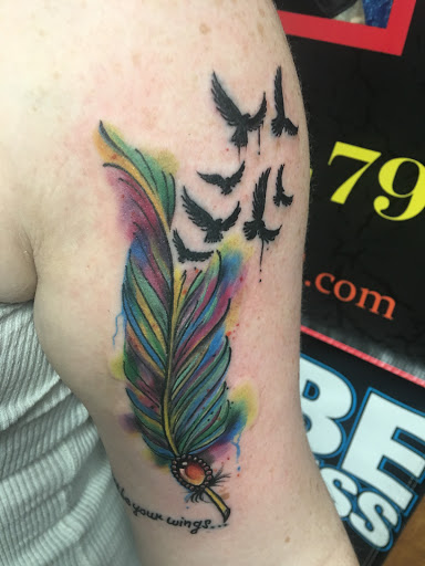 Explore demon slayer tattoo ideas, creative tattoo ideas in Gaithersburg, available at No Sleep Art & Tattoo Studio