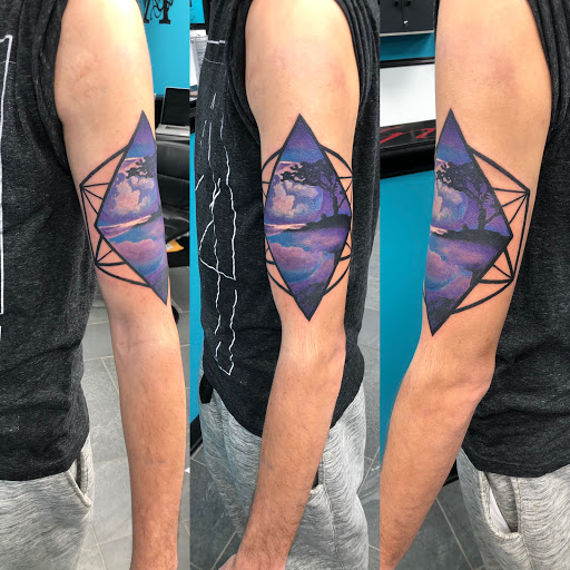 Explore quarter sleeve tattoo ideas for females, creative tattoo ideas in Lockport, available at Archer Ink Tattoo