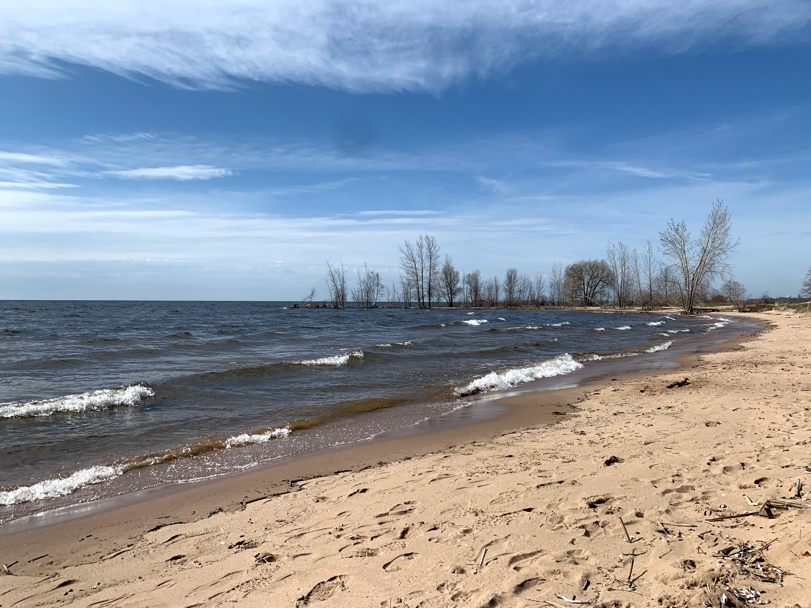 Escanaba Municipal Beach'in fotoğrafı düz ve uzun ile birlikte
