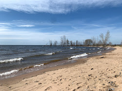 Photo of Escanaba Municipal Beach with turquoise water surface