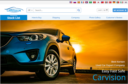 Best Korean Used Car Market - Carvision