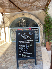 Menu / carte de le VG d'Arles - restauration et coffee shop 100% vegan et biologique à Arles