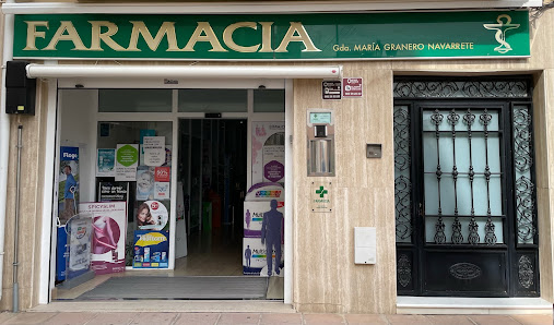 Farmacia María Granero Navarrete Pl. San Francisco, 24, bajo, 04800 Albox, Almería, España