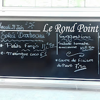 Menu / carte de Le Rond Point à Le Cannet