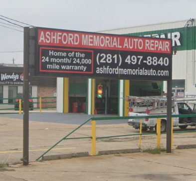Auto Repair Shop «Ashford Memorial Auto Repair», reviews and photos, 835 Dairy Ashford Rd, Houston, TX 77079, USA