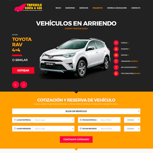 TDF Chile Rent A Car & Turismo - Agencia de alquiler de autos