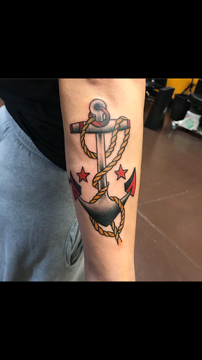 Explore small metal tattoo ideas, creative tattoo ideas in Modesto, available at Dying Art Tattoo