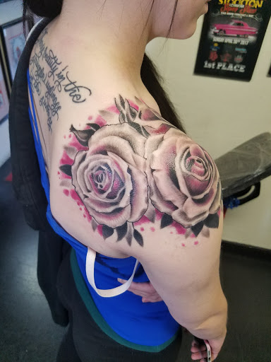 Find tattoo sleeve cover up ideas for your next unique tattoo in Modesto at Ink Disciples Tattoo Parlor