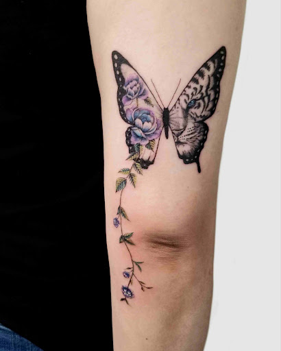 Explore male bicep tattoo ideas, creative tattoo ideas in Sunnyvale, available at Greego tattoo