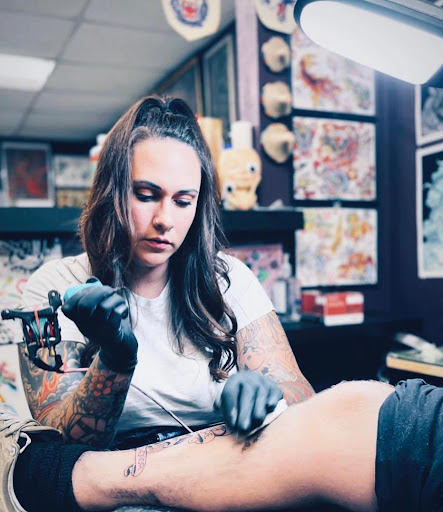 Explore tattoo ideas for bikers, creative tattoo ideas in Georgetown, available at Iron Rite Tattoo South