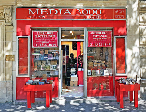 Librairie ésotérique MEDIA 3000 Paris - Librairie ésotérique Média 3000 - Boutique ésotérique