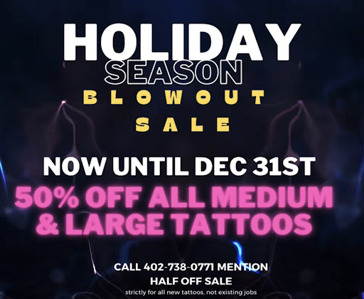 Explore sun tattoo ideas, creative tattoo ideas in Omaha, available at Inkfu Tattoo Studio