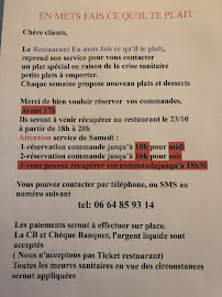 Photos du propriétaire du Restaurant français En Mets Fais ce Qu'il te Plaît à Lyon - n°4