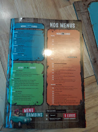 Menu / carte de Le Chalet des Moissons à Balma