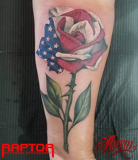 Explore deer skull tattoo ideas, creative tattoo ideas in Venice, available at Ink Monkey Tattoo and Piercing