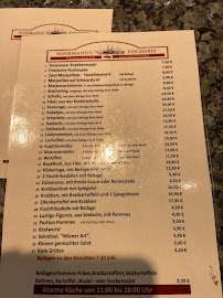 Noormann's Fischerei - Fischrestaurant à Norden menu