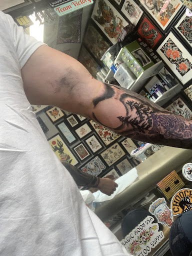 Explore depression tattoo ideas, creative tattoo ideas in Naples, available at Webbworks Tattoo Studio