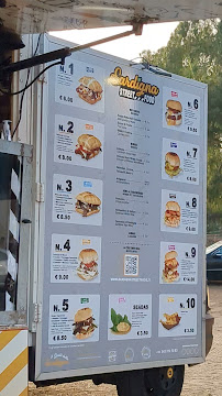 Carte du Sardigna Street Food à Villasimius