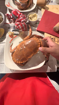 Vrais crabes du Restaurant de fruits de mer Le Crabe Marteau à Paris - n°6