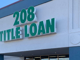 208 Title Loans