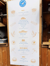 Menu du Guinguette de la Madeleine à La Madeleine