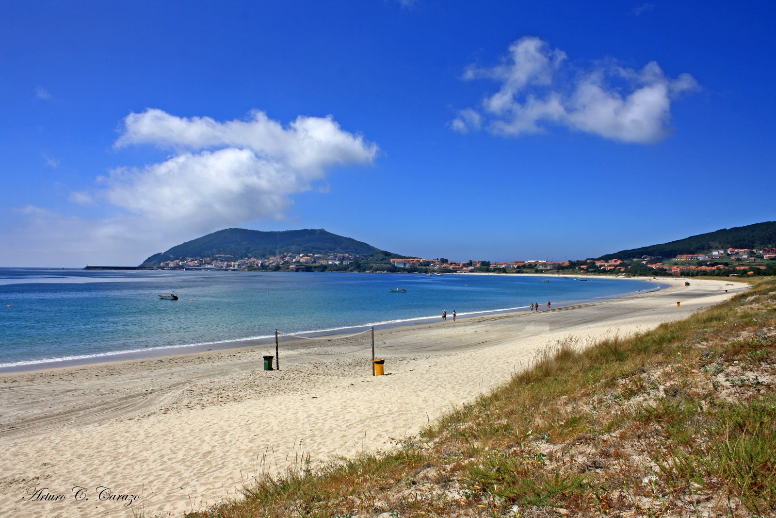 Foto de Praia da Langosteira e o assentamento