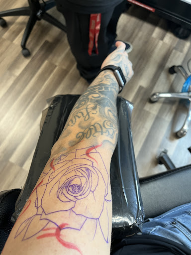 Explore trident tattoo ideas, creative tattoo ideas in Glendale, available at Urban Legends Tattoo and Piercing LLC