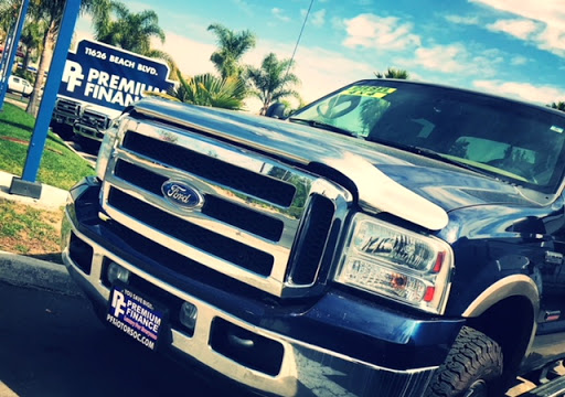Used Car Dealer «Premium Finance», reviews and photos, 11626 Beach Blvd, Stanton, CA 90680, USA