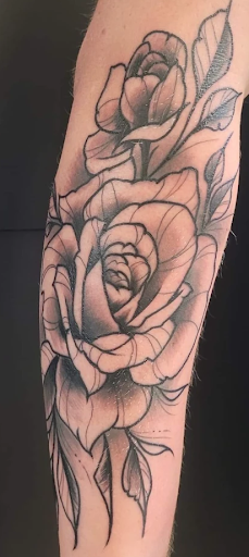 Explore small arm tattoo ideas for guys, creative tattoo ideas in Columbia, available at Black Widow Tattoo
