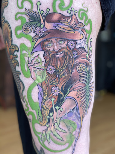 Explore tank tattoo ideas, creative tattoo ideas in Monterey, available at Wholehearted Tattoo