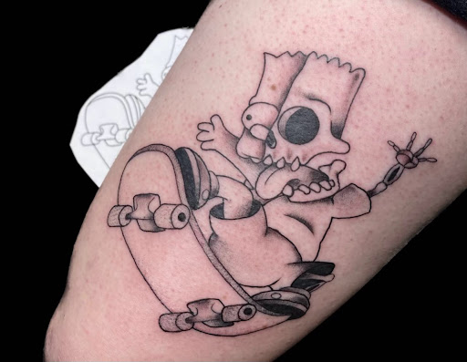 Explore city morgue tattoo ideas, creative tattoo ideas in Spring, available at Skin Stories Tat2