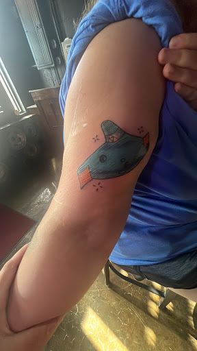 Explore small tattoo ideas behind the ear, creative tattoo ideas in Birmingham, available at atra capra tattoo collective