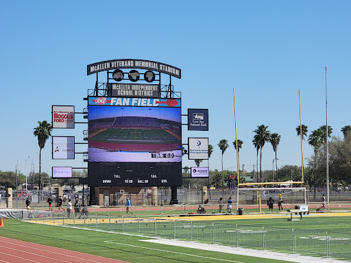 American football field Mcallen