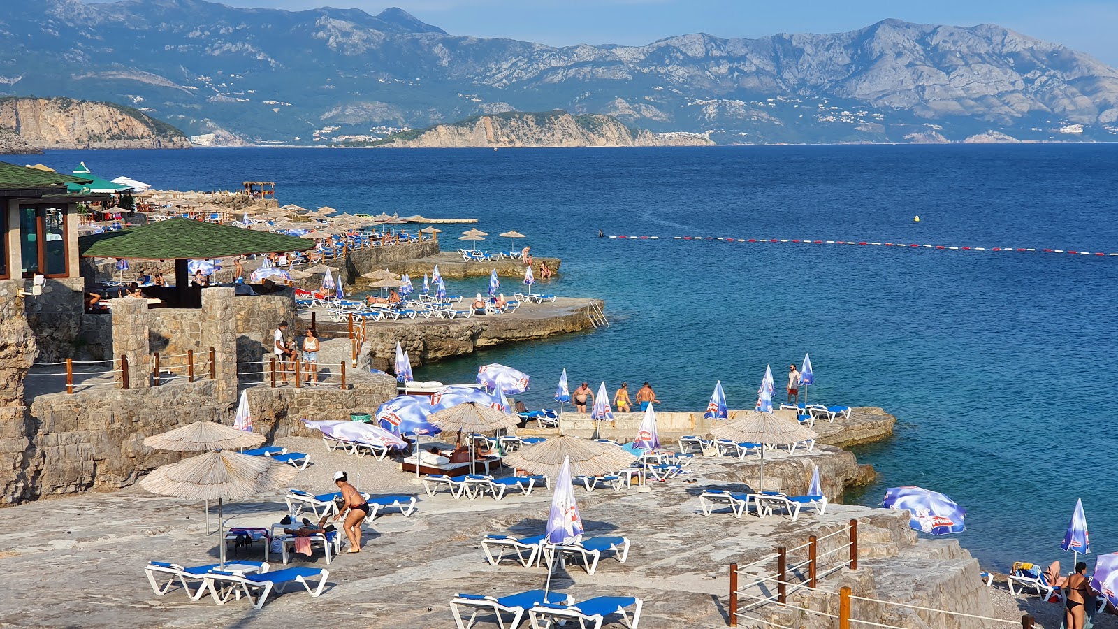 Photo of Ploce beach with turquoise pure water surface