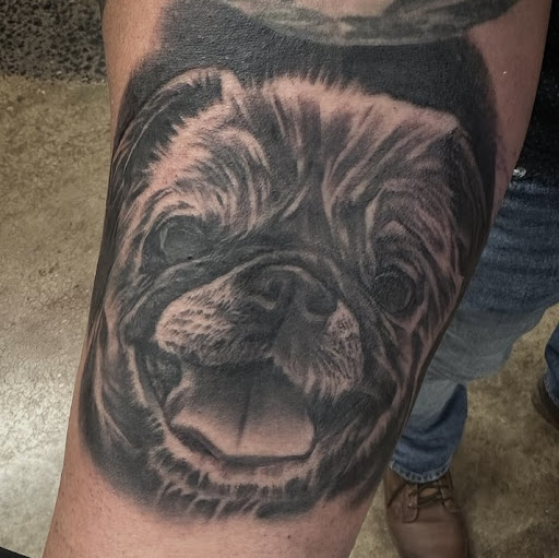 Explore tattoo behind ear ideas, creative tattoo ideas in Oklahoma City, available at Oklahoma Tattoo Collective